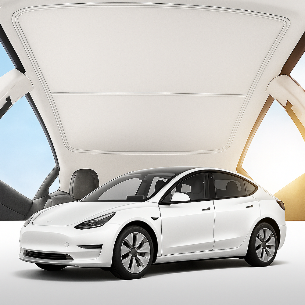 Cortinas Solares para Tesla Model 3 | Akeny