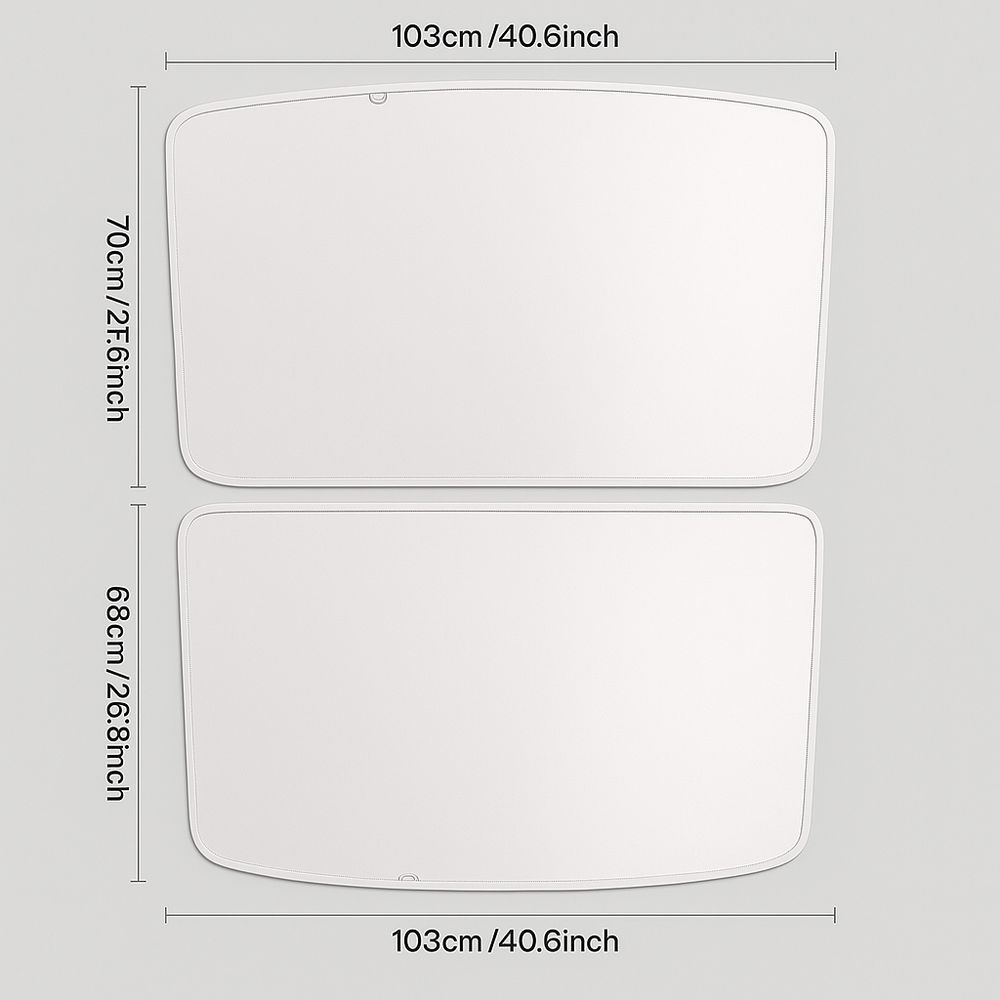 Cortinas Solares para Tesla Model 3 | Akeny