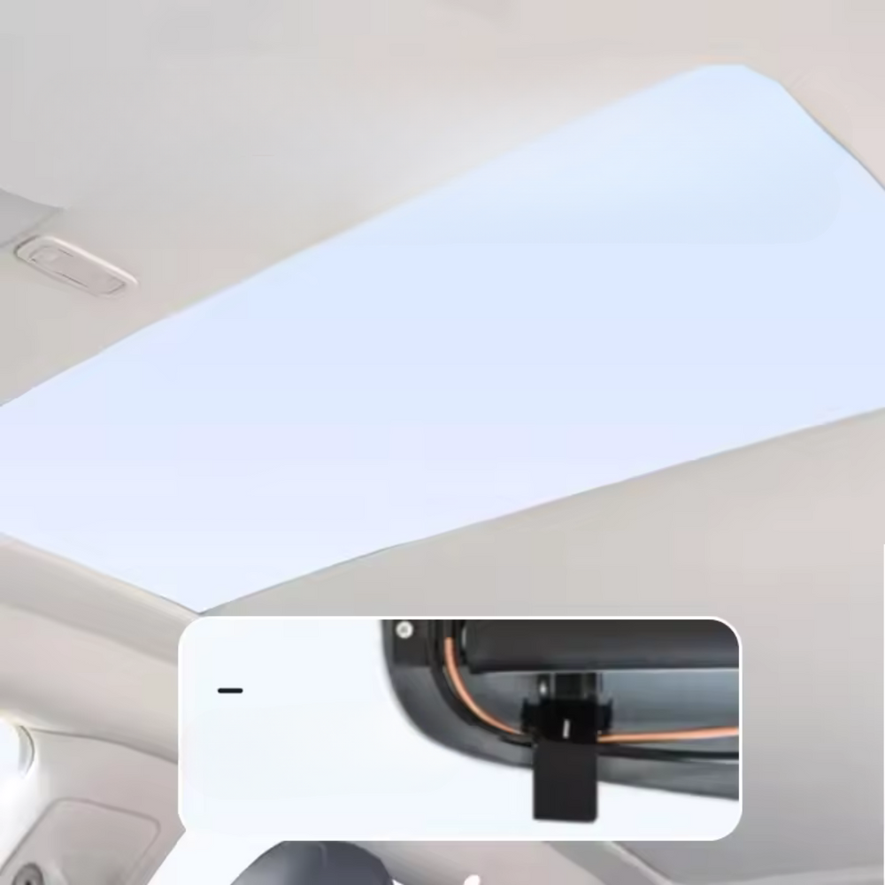Cortina Retráctil Eléctrica Panorámica para Tesla Model Y