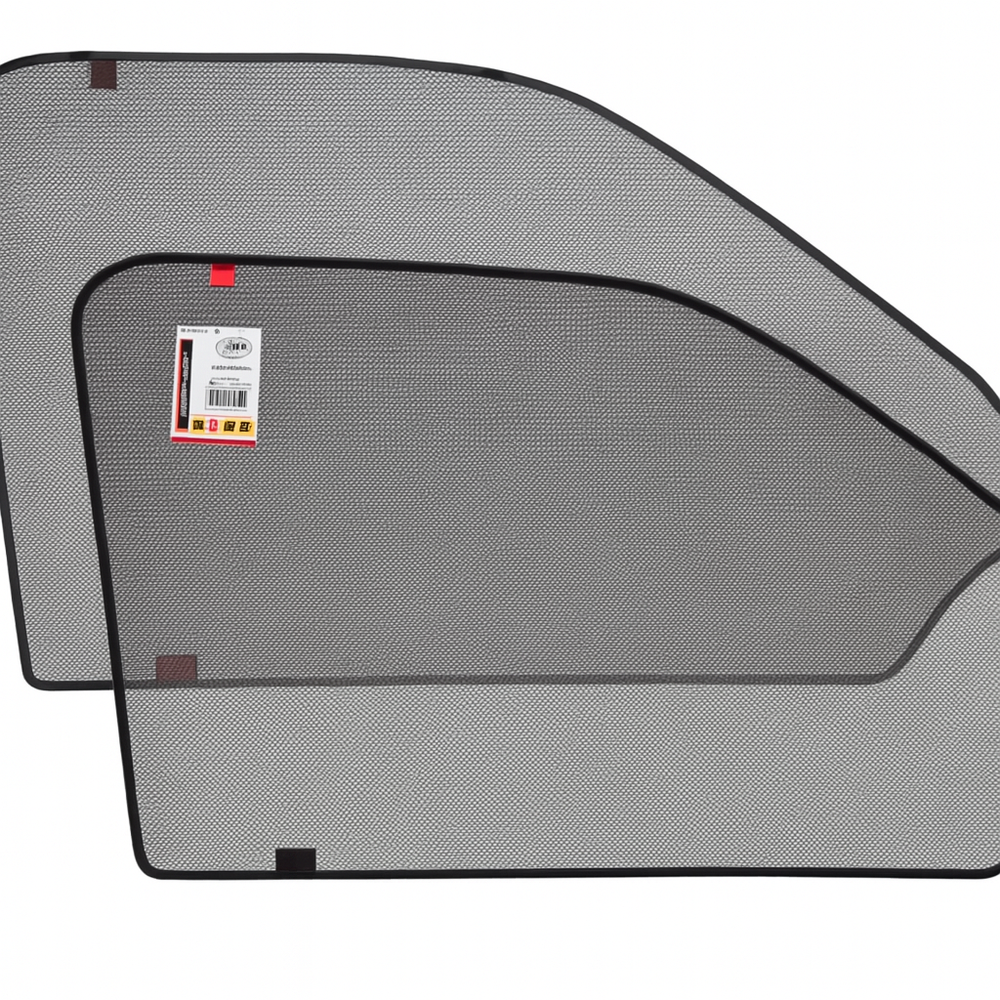 Set completo de cortinas enrollables para coche con tiras magnéticas